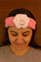 Paw Detailed Super Soft Spa Face Washing Elastic Hair Band Makeup Hair Band