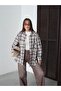 Women's Christ Flannel Shirt, Oversized Wide Fit - 7
