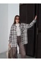 Women's Christ Flannel Shirt, Oversized Wide Fit - 5