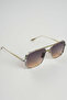 7002 Ssil/Sgld 57-16-140 Sunglasses - 3