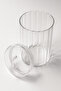 Set of 3 Vacuum Lid Borosilicate Glass Jars - 4