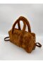 Ponçi̇k Plush Hand and Shoulder Women's Bag - 3