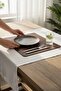 Leather Tableware Presentation Plate Coaster Supla American Service - 3