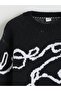 Lcw Kids Crew Neck Patterned Girls' Knitwear Sweater - 2
