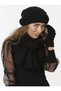 Knitwear Scarf Beanie Gloves Set Winter - 2