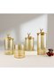 Borosilicate Glass Deer Head Glass Jar Set with Bamboo Lid 500-750-1000-1200 ml Amber - 2