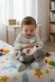 Cute Dog Plush Toy Love Heart Puppy Sleeping Companion Gift 25 cm - 2
