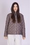 Gray Fall Jacket with Zipper and Pockets - 2