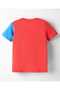 Half Sleeves T-Shirt with Avengers Graphics - Red & Blue - 2