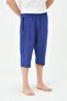 Men's Large Size Long Swim Shorts 2827-25 Cobalt - 7