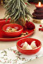 Holyday 2 Piece 10 cm Bowl Red