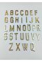 Brass Cast Letter 5cm - 2