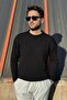 Crew Neck, Hair Knit, Regular, Comfortable Fit, Winter, Knitwear Knitted Sweater 25Pltk19 - 3