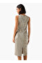 Bodycon Women Dress with Sequin Embellishments - 3
