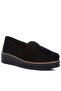 Women Daiki Platform Lug Sole Tassel Loafers In Black