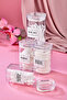 4-Piece Transparent Cover Acrylic Floss & Ear Cotton & Cotton & Makeup Cotton Bathroom Set - 2