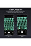 عدسة مجهر للهاتف 45X - مشبك لولبي 17 مم + 2 مصباح LED + كابل USB-C لأجهزة iPhone و Samsung - 3
