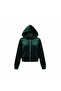 Velvet Double Set in Various Sizes for Ages 04-12 - Green - 4