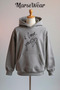 I Love You Printed Cotton 3 Thread O Oversized Sweatshirt