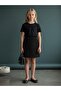 Girl's Tweed Fabric Glitter Skirt - 5