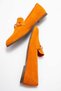 Women's Genuine Leather Loafers Buckle Detail Casual Shoes Orange Suede Livia - 8