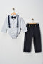 Baby Boy Bodysuit Shirt Mevlüt Bayram Wedding Salopet Suit - 2