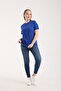 Women's 100% Cotton Basic Round Neck Short Sleeve Comfortable Regular Fit Stretchy Casual T-Shirt 6010 - 5