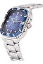 RB Orbit Men's Automatic Watch | 42.5mm | Stainless Steel | 50m Water Resistant (Blue) - 4