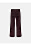 72111 Velvet Flare Pants-Burgundy - 7