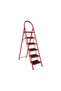 metal folding ladder, with solid structure, 6 steps - 2