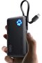 Portable Charger, Slim 45W PD Fast Charging 10000mAh Power Bank, Built-in USB C Cable Battery P - 8