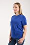 Women's 100% Cotton Basic Round Neck Short Sleeve Comfortable Regular Fit Stretchy Casual T-Shirt 6010 - 2