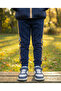 Children's Comfortable Striped Tracksuit Set - 3