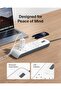 6 Way 2 Meter Surge Protection Strip with 2 x 2.4 Ampere USB Charging - 6