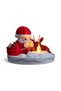 Led Lighted Christmas Santa Claus & Reindeer Decorative Candle – Tabletop New Year Ornament - 6