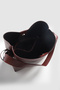 Lagraccio Paris Women's Perry Large Size Shoulder Bag with Buckle Detail - 3