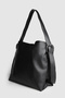 Lagraccio Paris Women's Perry Large Size Shoulder Bag with Buckle Detail