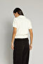 Polo Neck Scarf-Detail Sweater - 4