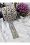 Embroidered Drop Motif Ribbon Lace - 5