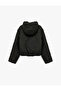 Zippered Long Sleeve Water-Repellent Hooded Cropped Puffer Jacket - 4