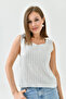 Women's Square Neck Glitter Knit Sweater 10759