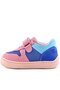 Bob Genuine Leather Blue Pink Barefoot Velcro Elastic Baby Sneaker Shoes - 5