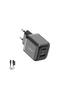 Ultra Compact GaN 20W PD + QC3.0 Wall Charger (EU) with 1M USB-C to USB-C Cable