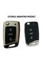 Volkswagen Polo Golf T-Roc Passat Jetta Tiguan Silicone Auto Key Case Cover Container Keychain Shock Absorbing - 5