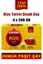 Rize Turist Black Teapot Bag Tea 200 Gr 4 Pieces