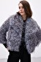Leopard Patterned Fur - Gray - 5
