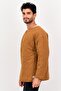 Men Sportswear Fit Long Sleeve Outdoor Jacket, Brown - 2