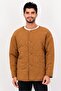 Men Sportswear Fit Long Sleeve Outdoor Jacket, Brown