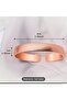 Putian 1Pc Women's Elegant Copper Cuff Bracelet - Minimalist Copper Cuff with Smooth Spherical Beads - 5