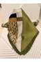Colorful, Special Patterned 70X70 Size Stylish Satin Scarf - 6